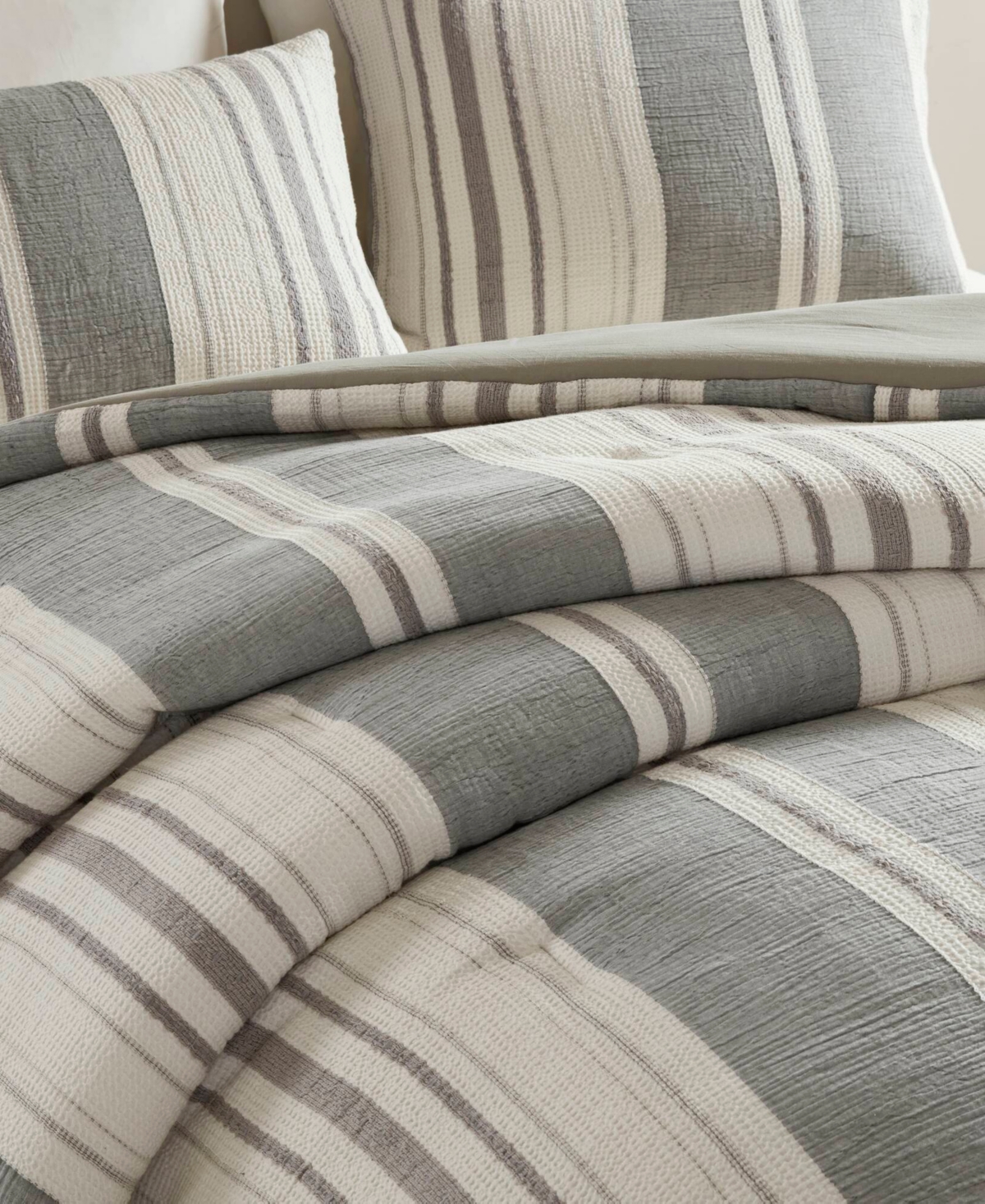 Woolrich Mesa Stone Washed 3-pc. Comforter Set, King/california King In Gray