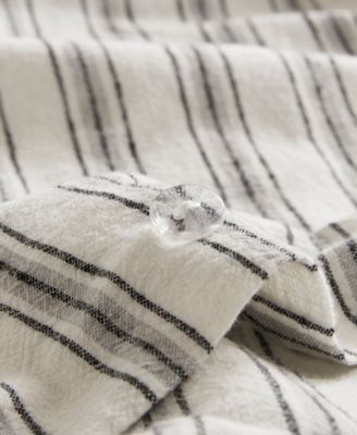Etta Striped 3-Pc. Duvet Cover Set, Queen