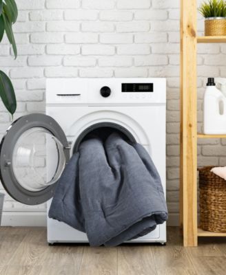 Mckenzie Twill Washed 3-Pc. Comforter Set, King/California King