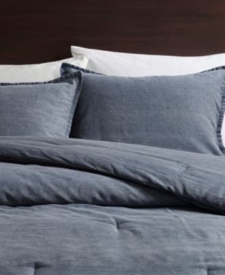 Mckenzie Twill Washed 2-Pc. Comforter Set, Twin/Twin XL