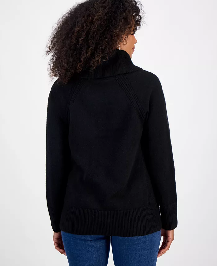 Women's Cowl-Neck Sweater - thumbnail 4