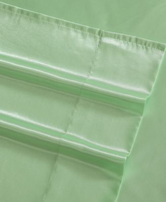 CLOSEOUT! Satin 3-Pc. Sheet Set, Twin