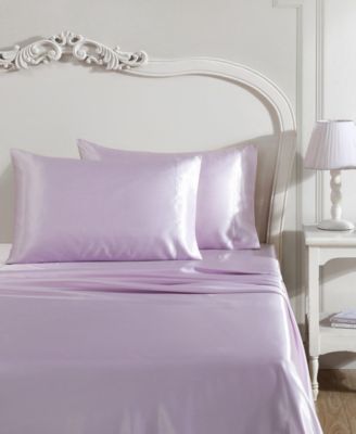 CLOSEOUT! Satin 3-Pc. Sheet Set, Twin