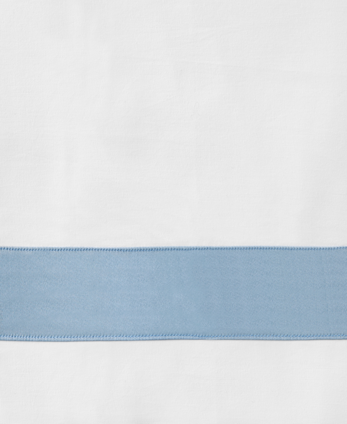 Sferra Estate Woven Cotton Pillowcase Pair, Standard In White