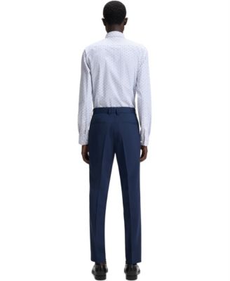 Men's Performance-Stretch Slim-Fit Dress Shirt