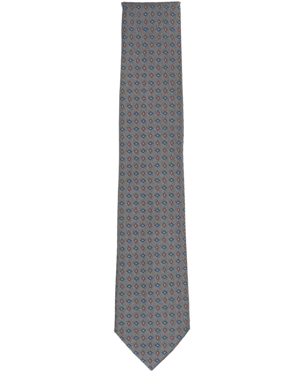 Michael Kors Men's Pindot Neat Pattern Tie In Gray