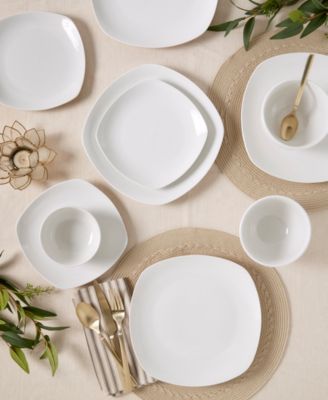 Soft Square 32 Pc. Dinnerware Set, Service for 8