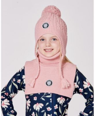 Girl Turtleneck Neckwarmer Dusty Pink - Toddler|Child