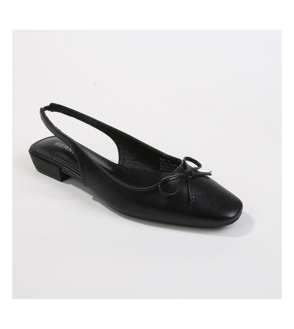 Natasha Bow Flats - Black