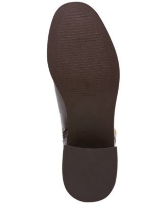 Women's Dagger Buckle Chelsea Booties