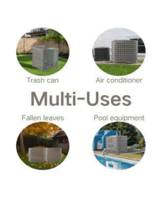 Outdoor AC Privacy Screen