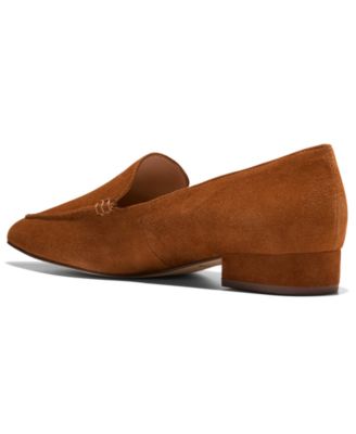 Women's Valantina Pointed Toe Block Heel Loafers
