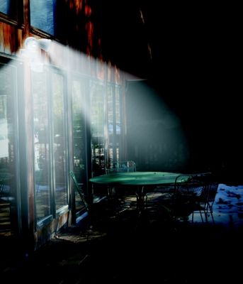 Solar-Powered Dual-Head LED Security Spotlight