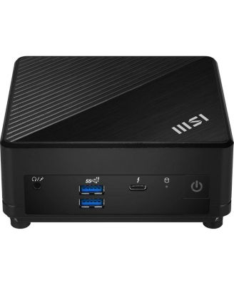 Cubi 5 12M-401US Mini Desktop Computer, Intel Core i3-1215U 1.2GHz, 8GB RAM, 500GB SSD, Windows 11 Pro, Black