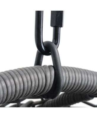 New Comming Outdoor Indoor PE wicker Swing Egg Chair Gray Color