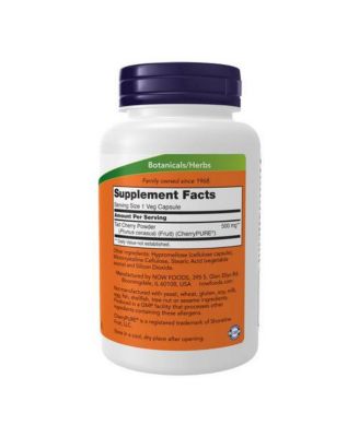 Tart Cherry ,500 mg ,90 Veg Caps