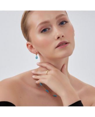 Enamel Arrow Ring In Sterling Silver