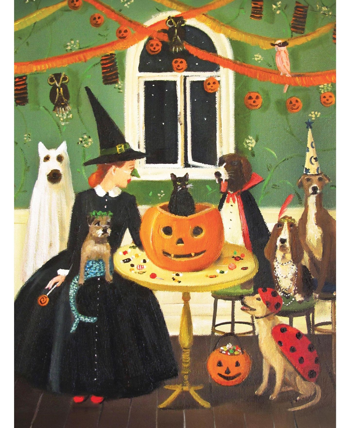 Детский пазл New York Puzzle Company Tricks & Treats Halloween 500-Piece Puzzle, Ages 10+ — фото 3