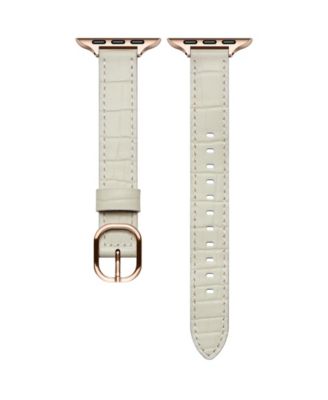 Carmen Skinny Croc Leather Band for Apple Watch