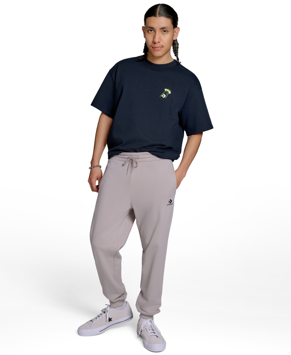 Converse Men's Standard Fit Star Chevron Joggers