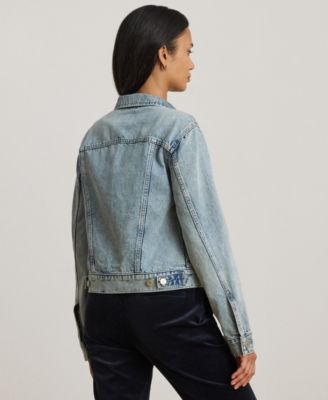 Women's Paizley Rigid Denim Trucker Jacket