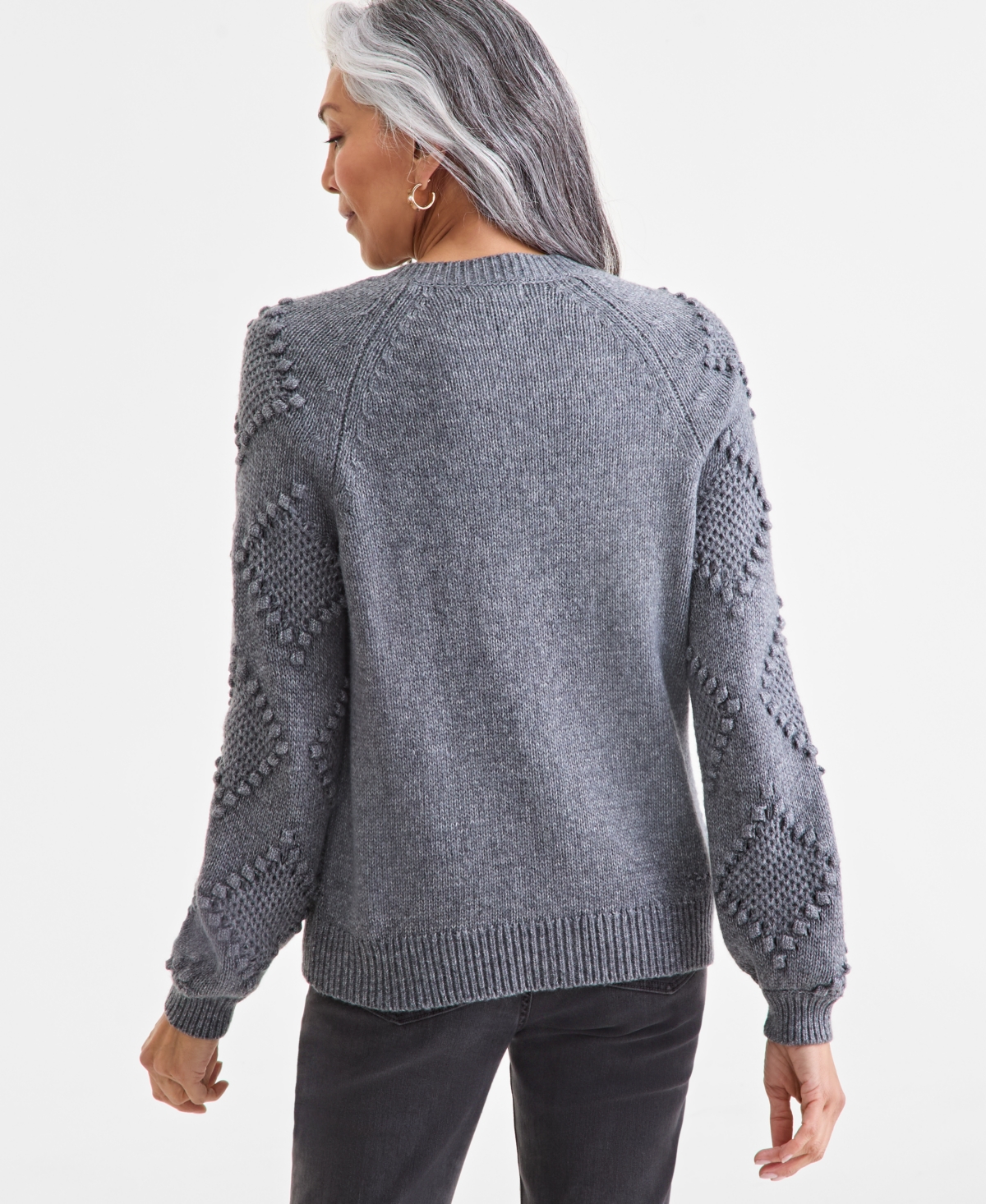 Style & Co Women's Textured Stitch Cardigan, Macy's Exclusive