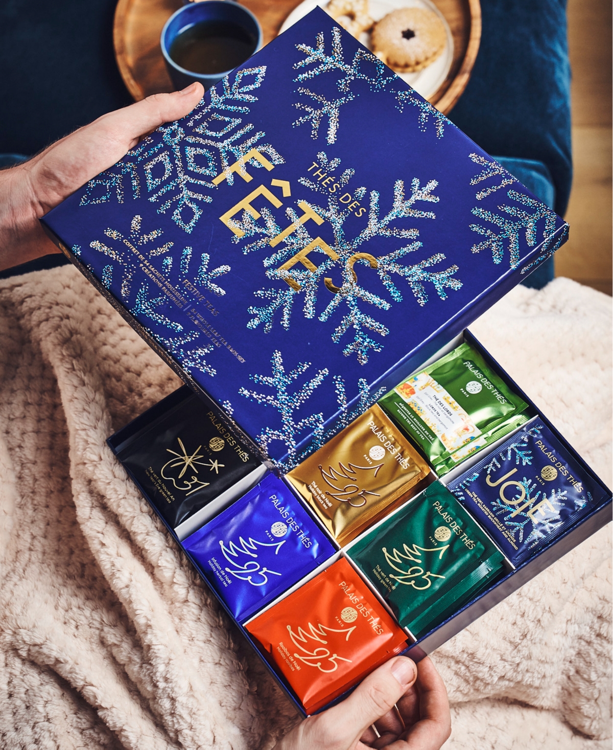 Palais Des Thes Holiday Limited Edition Gift Set Of Tea Bags, 54 Pieces In Multi