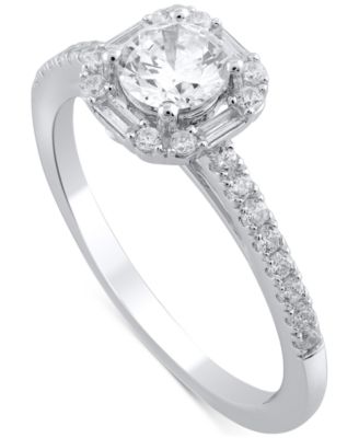 Macy's - Diamond Bridal Ring (3/4 ct. t.w.) in 14k White Gold