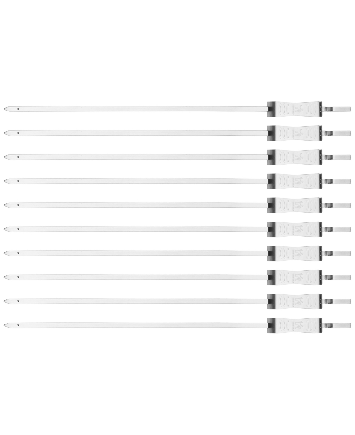 Henckels Bbq 10-pc. Skewer Set In Silver