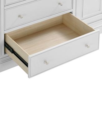 85" Wooden Amren 4 Doors Console Table