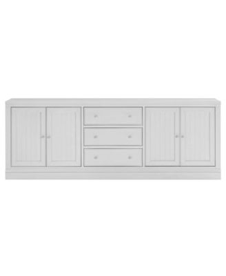 85" Wooden Amren 4 Doors Console Table