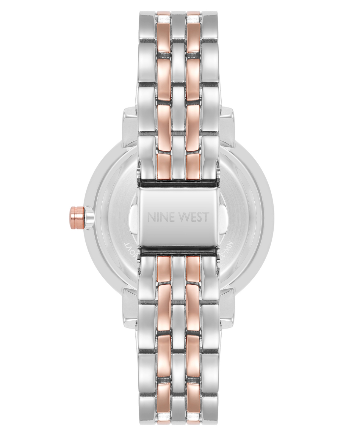 Anne Klein Women's Quartz Premium Gray And Two-tone Metal Alloy Watch, 35mm