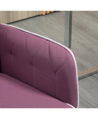 Mid-Back Tufted Spandex Office Computer Swivel Chair,