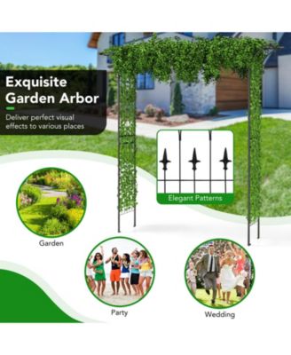 Garden Wedding Rose Arch Pergola Archway Flowers Climbing Plants Trellis Metal