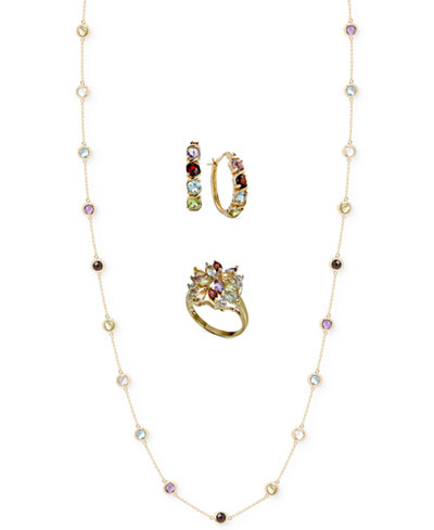Multi-Stone Gemstone Jewelry Collection