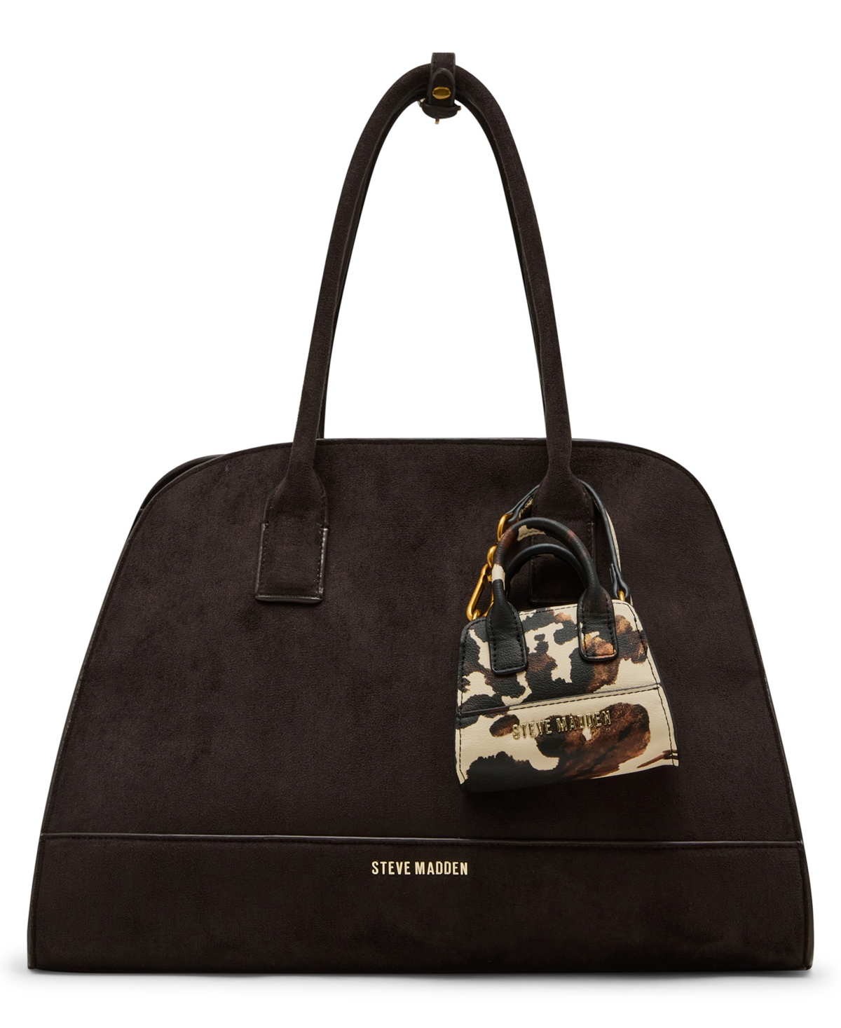 Steve Madden Harlii Large Satchel Bag In Brown