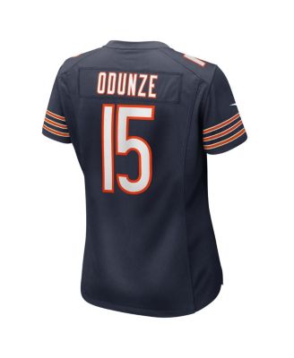 Women's Rome Odunze Navy Chicago Bears Game Jersey