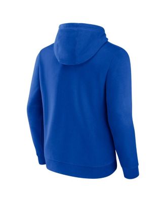 Men's Royal Los Angeles Rams Pylon Outline Pullover Hoodie