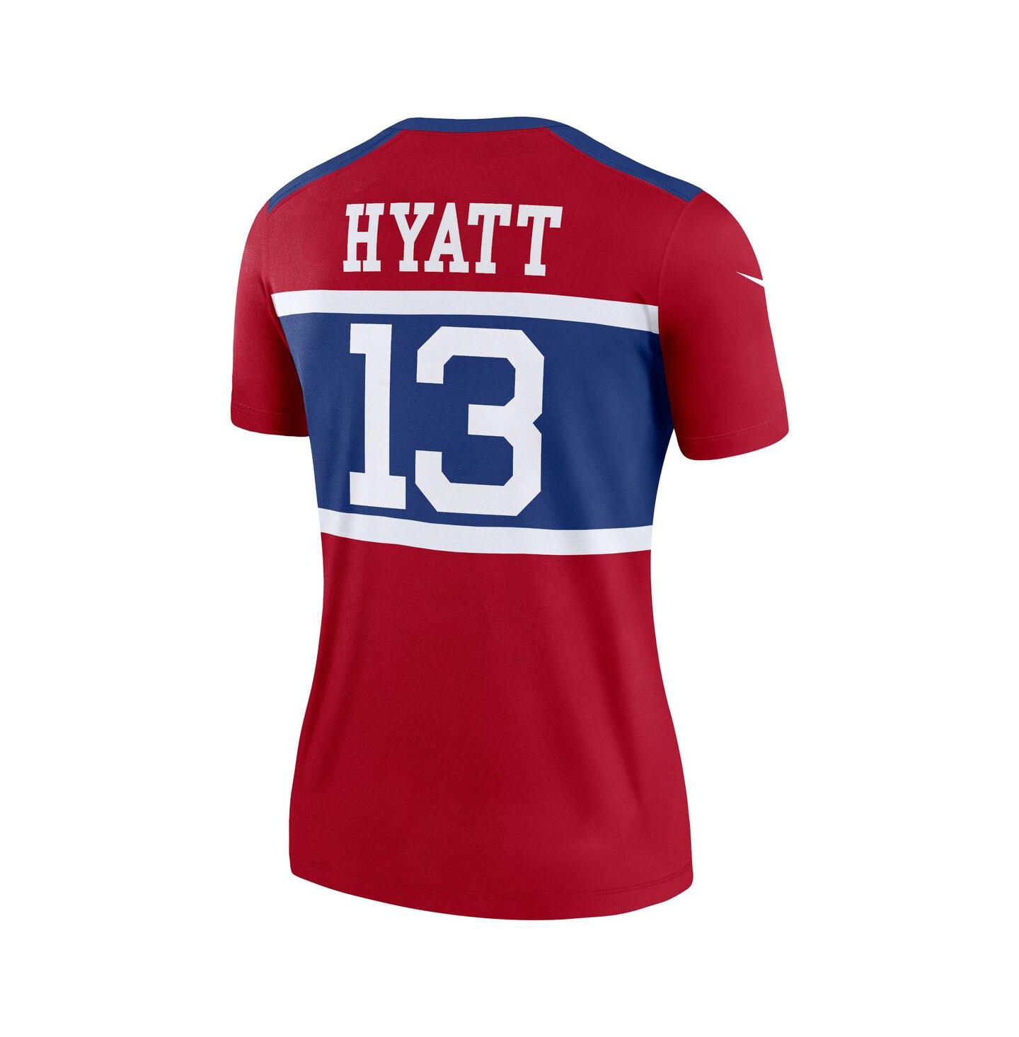 Женский топ Nike Jalin Hyatt Red New York Giants Alternate Legend Player Performance — фото 3