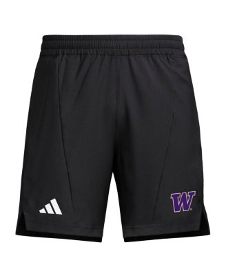 Men's Black Washington Huskies Program Woven Training Shorts