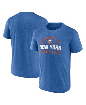 Fanatics - Men's Heather Royal New York Islanders Property Of T-Shirt