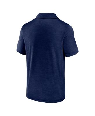 Men's Navy Cleveland Guardians Unstoppable Polo Shirt