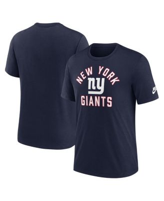 Nike - Men's Navy New York Giants Favorable Timeline Tri-Blend T-Shirt