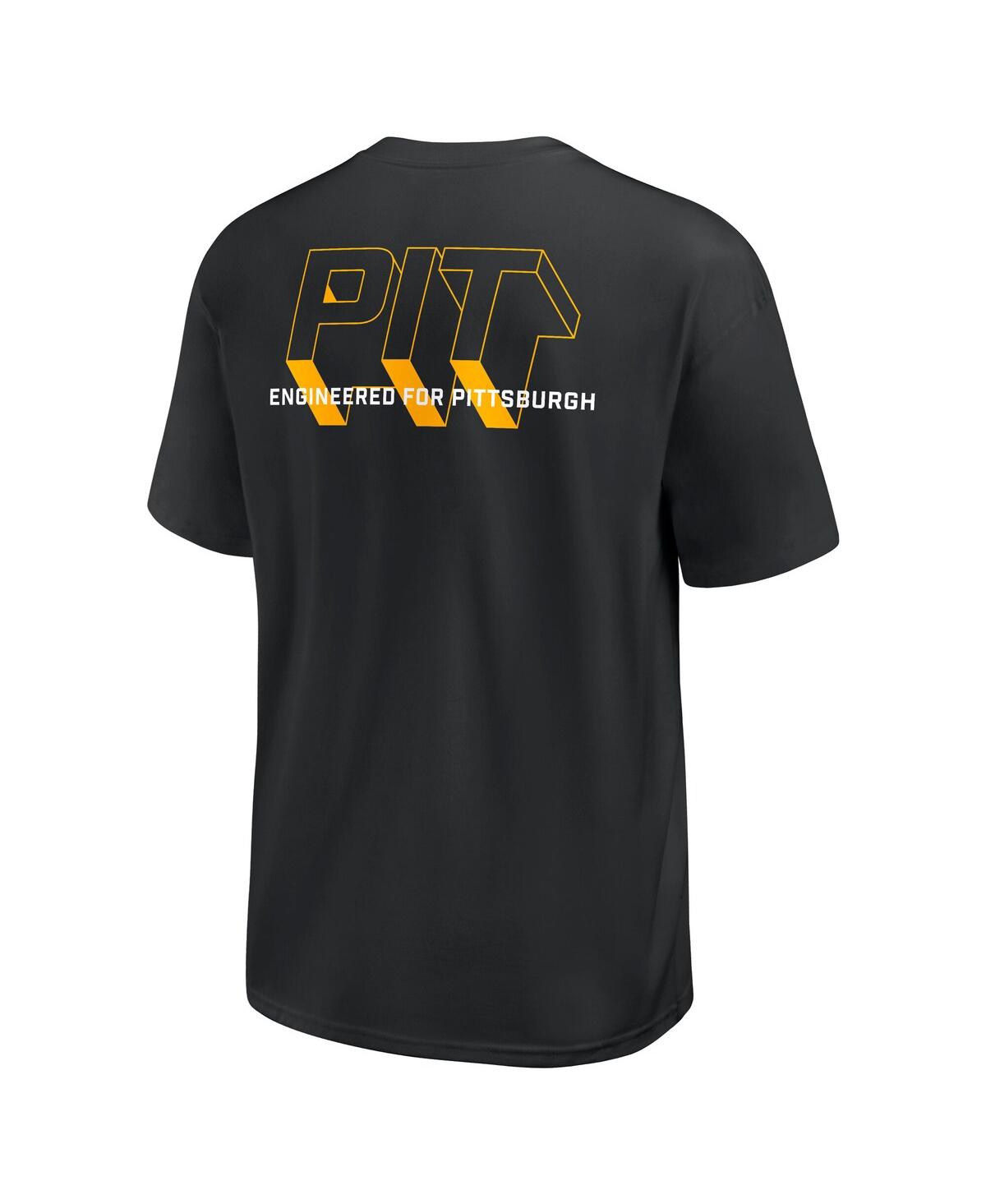 Nike Black Pittsburgh Steelers Dominate The Game Essential Max90 T-shirt In Black