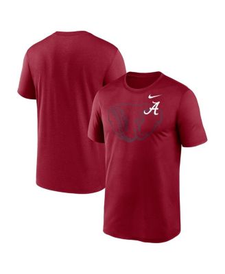 Nike - Men's Crimson Alabama Crimson Tide Campus Shadow Legend Performance T-Shirt