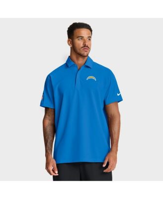 Nike - Men's Powder Blue Los Angeles Chargers Sideline City Pride Woven Performance Polo Shirt