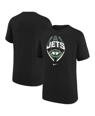 Nike - Big Boys and Girls Black New York Jets Icon Legend T-Shirt