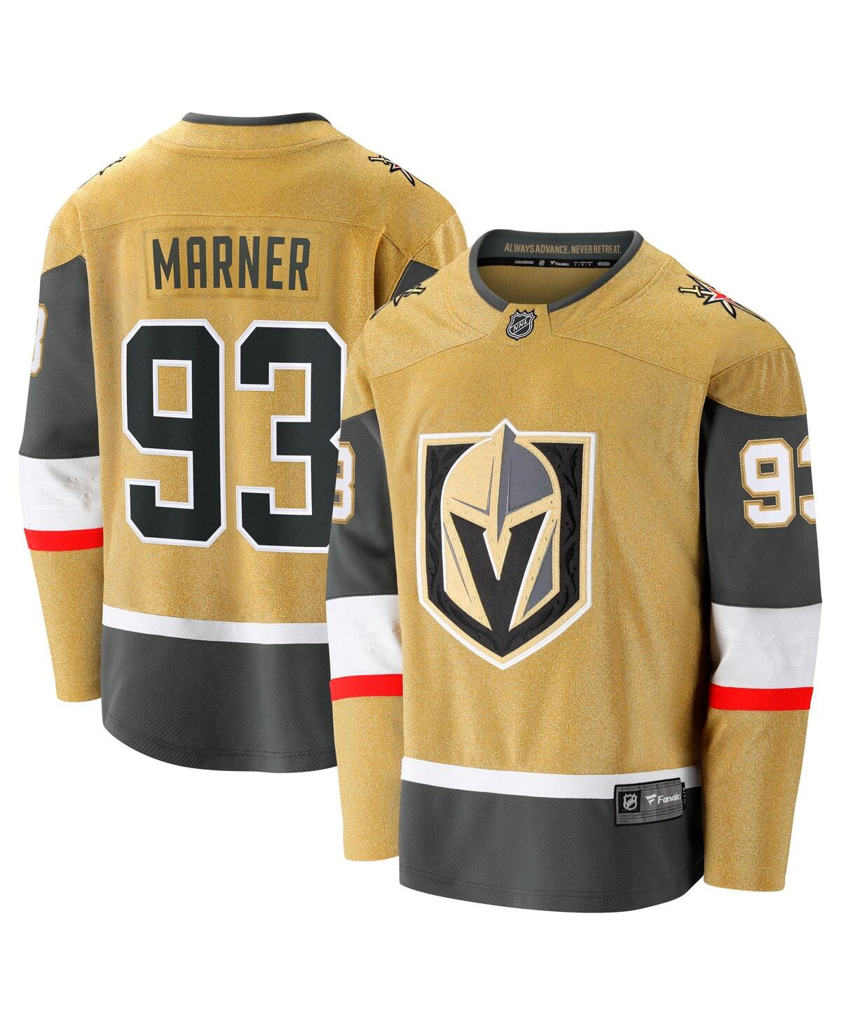 Men's Mitch Marner Gold Vegas Golden Knights Home Breakaway Jersey - Gold