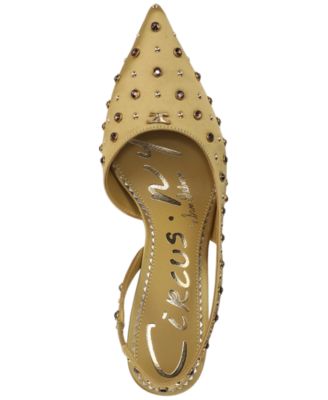 Women's Tallie Rhinestone Pointed-Toe Asymmetrical Pumps