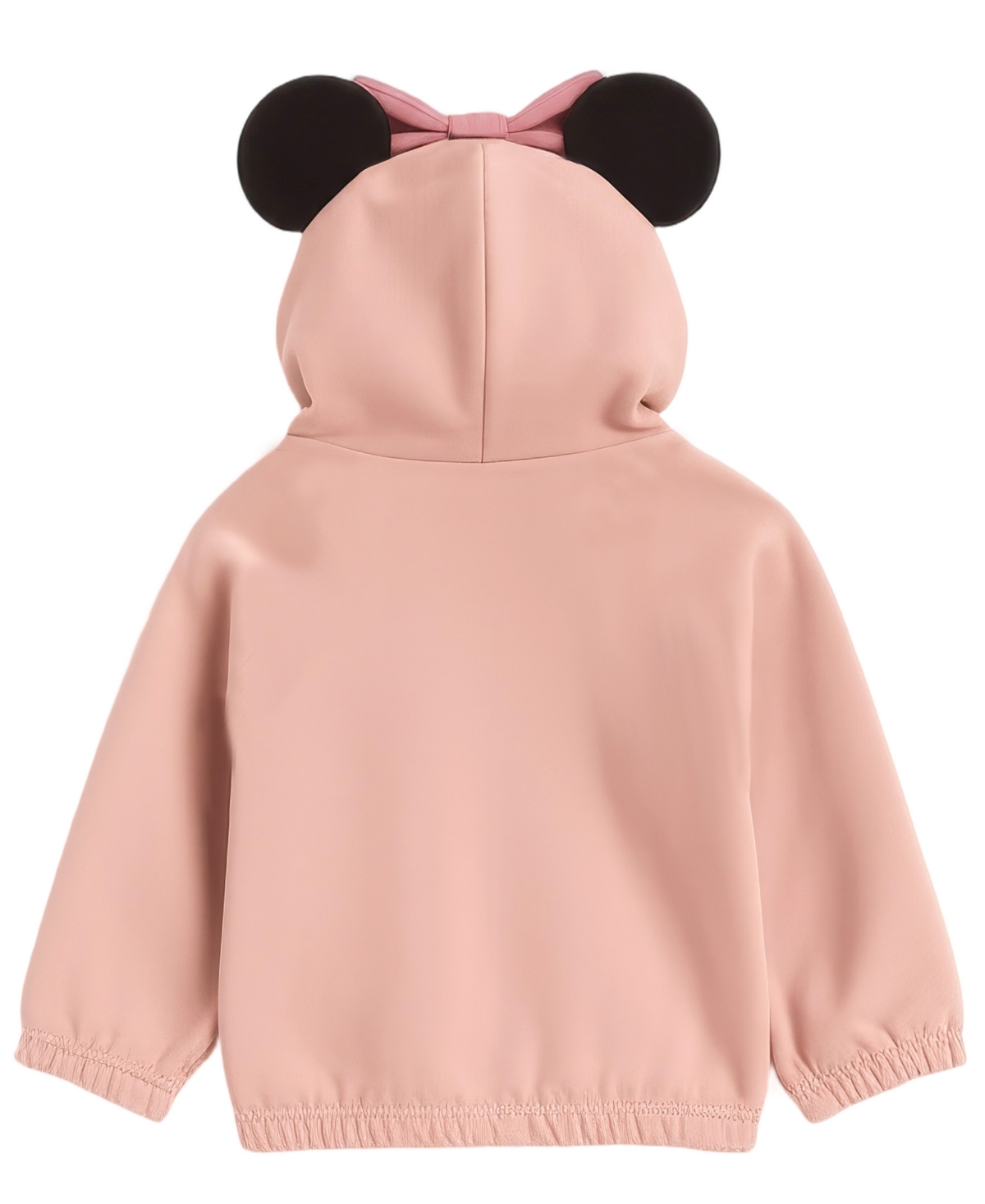 Disney Baby Girls 3-piece Minnie Mouse Hoodie, Long Sleeve T-shirt And Pant Set In Pink